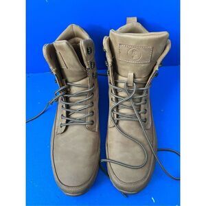 Reserved Footwear RF Nate Boot Men's Sz 12 Gray Leather Lace Up